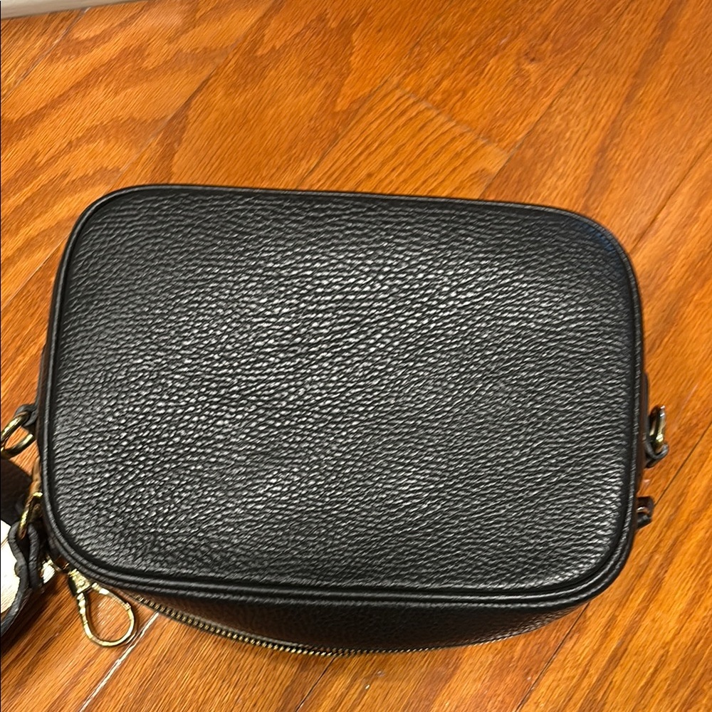 Valentino Black Crossbody Bag with Studded V Design - Picture 12 of 12